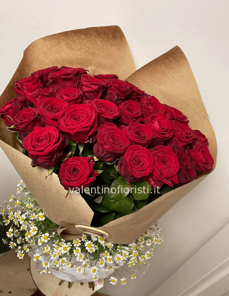 Fascio Rose rosse