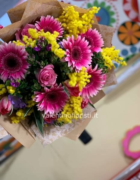 Bouquet misto mimosa